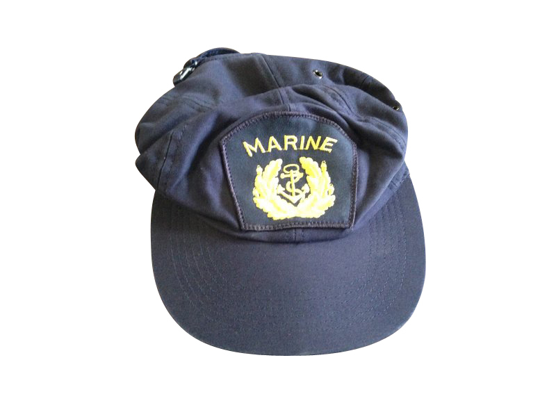 Bundesmarine Baseballcap SM-Boot Waage M1063 blaue Kappe mit Stickerei