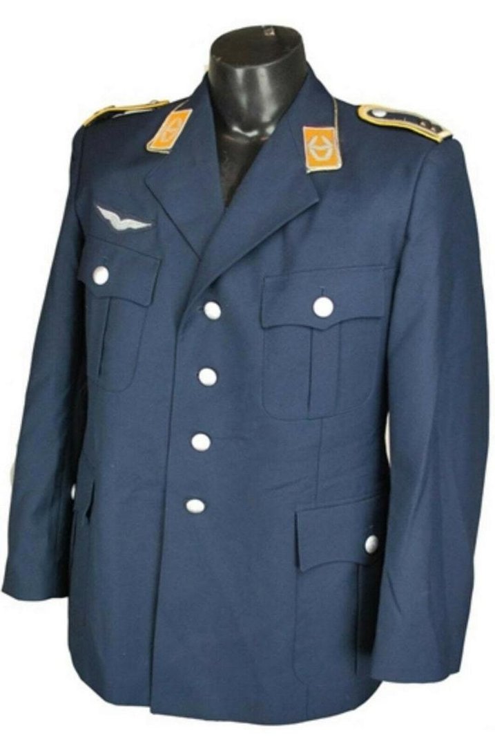 Bundeswehr Sakko Luftwaffe Gr.56 Kostüm Pilot Uniform Jacke Kapitän Piloten Bw